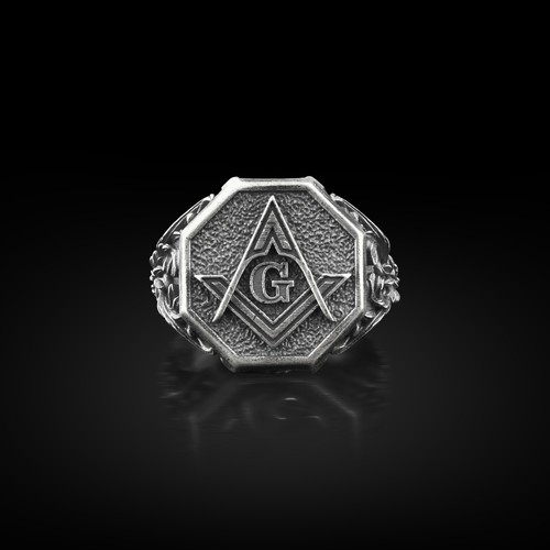 Anello uomo argento con - uomo,