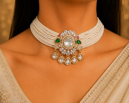 Set collana girocollo sposa - set,