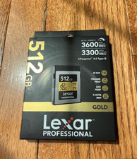 Scheda Lexar Professional Gold