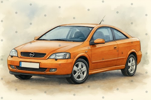 Opel astra coupe bertone - astra,
