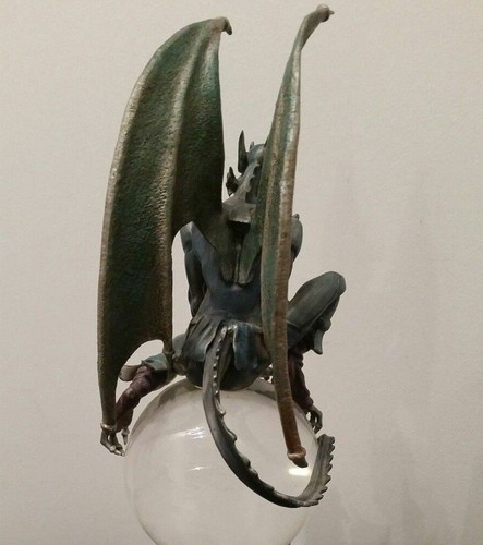 Statua scultura peltro