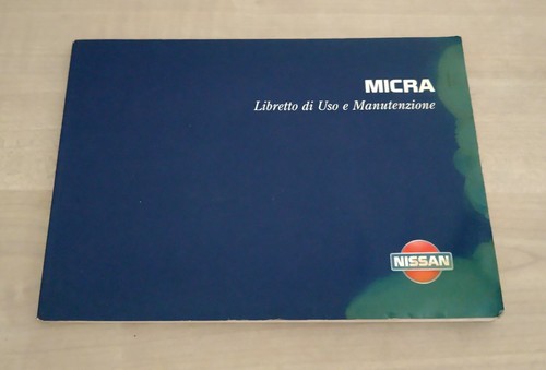 Nissan micra libretto uso - nissan, e