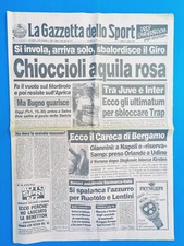 GAZZETTA DELLO SPORT 11 GIUGNO 1991 CHIOCCIOLI-MORTIROLO-BUGNO-CARECA-SENNA