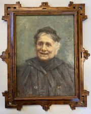 ANTICO DIPINTO olio RITRATTO