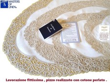 Centri 6 pezzi lino pizzo