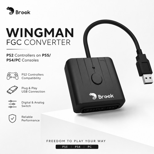 Brook wingman fgc retro - fgc,