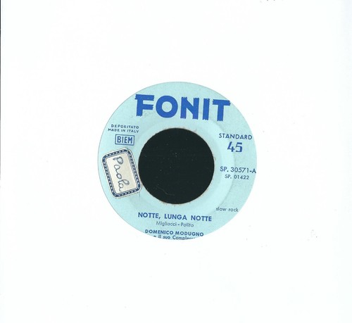Disco giri domenico - 45,