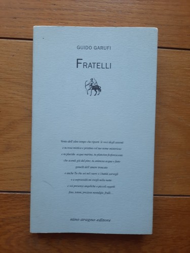 Guido garufi fratelli - garufi, (poesie)