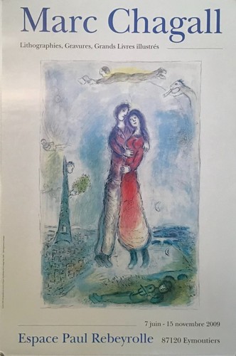 Poster originale chagall 2009 - originale,