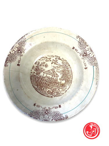 Piatto ceramica molto - in,