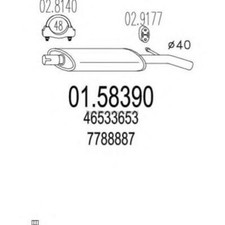 01.5839 MARMITTA CENTRALE