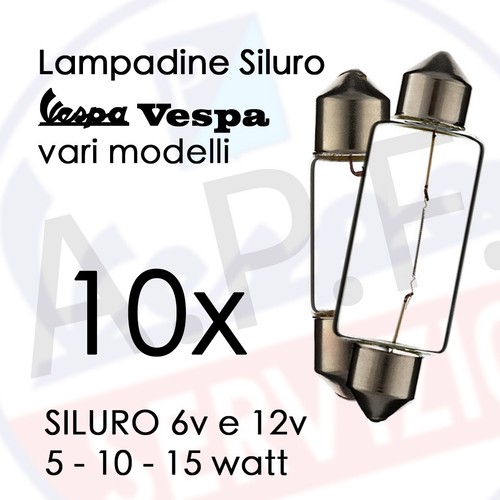 Lampadine siluro vespa z - lampadine, 10