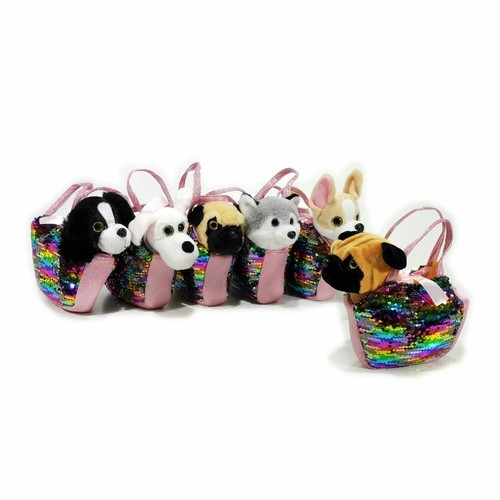 Cagnolino peluche borsa 26 - in,