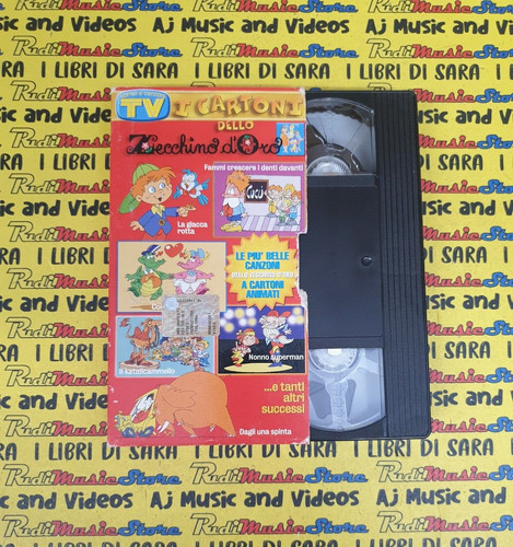Vhs cartonata cartoni dello - i,