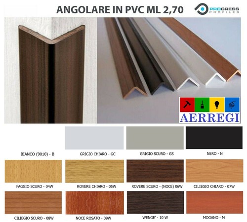 Paraspigolo pvc angolare - pvc,