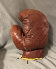 Guantone da boxe vintage Gold