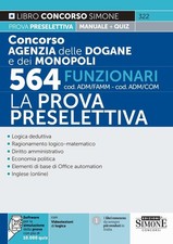 Libri Concorso Agenzia Dogane