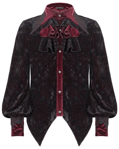 Camicia elegante dandy vampiro