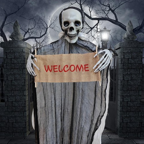 150cm scheletro halloween - 150cm,