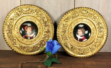 Coppia piatti porcellana