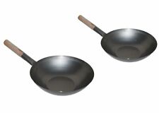 WOK SET Padella 33+38cm Ø