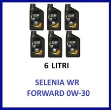 6 LITRI - OLIO MOTORE SELENIA WR FORWARD 0W30 DIESEL APPLICATION ACEA C2 (6LT)