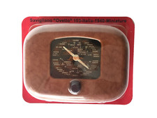 RADIO MINIATURE SAVIGLIANO OVETTO 103 ITALIA 1940  VINTAGE MOMA FM AM