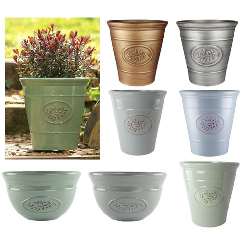 Fioriera plastica ceramica