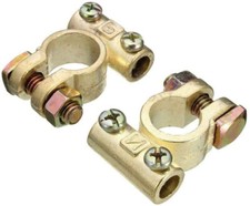 2 pezzi terminali batteria