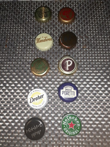 Lotto tappi birra - di, 10