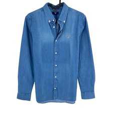 GANT Ragazzi Blu Denim Maniche