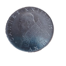 100 LIRE Città Del Vaticano 1960 PAPA GIOVANNI XXIII Moneta Rara.