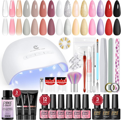 Kit semipermanente unghie con - unghie,