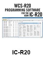 WCS-R20 Software di programmazione Icom IC-R20
