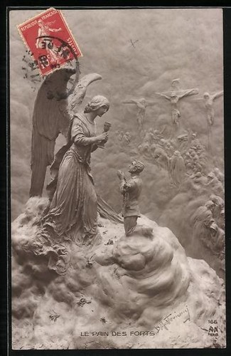 Cartolina artistica domenico - cartolina,