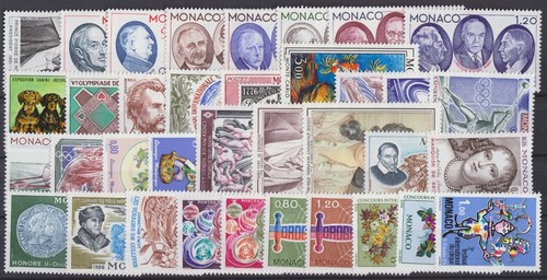 Timbres monaco neufs annee - timbres,
