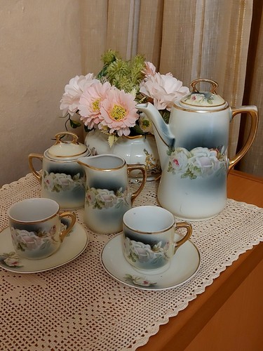 Servizio caffè antico - servizio,