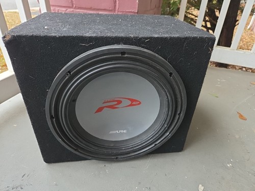 Alpine type subwoofer - 12",
