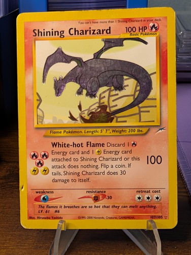 Shining charizard 107 - shining,