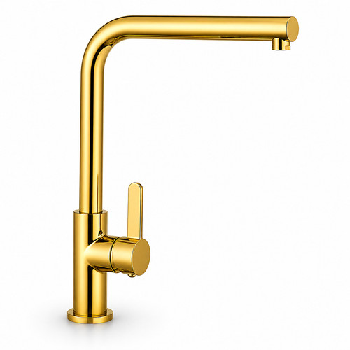 Rubinetto cucina oro lucido - rubinetto,