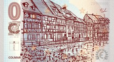 banconota 0 euro CM ART - FRANCIA: COLMAR LA VENEZIA FRANCESE