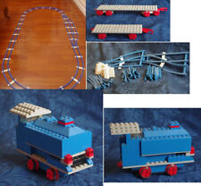 LEGO Vintage anni '60: trenino 4,5 Volt, con ferrovia e scambi.