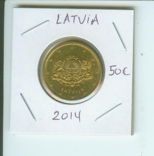 2014 latvia cents - latvia,