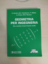 Geometria per ingegneria. Una raccolta di temi d'esame risolti E. Carl 