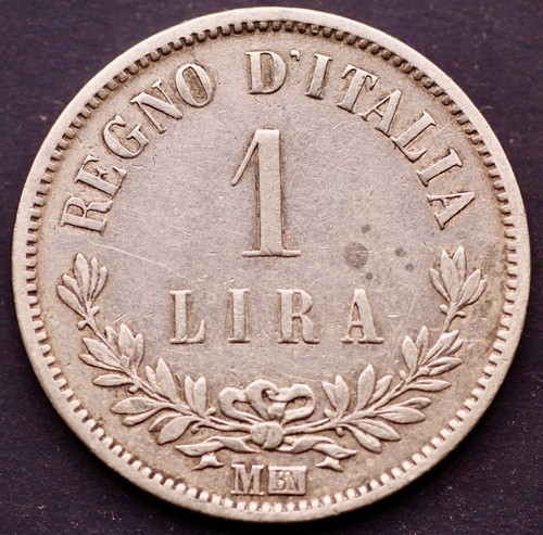 Italia lira 1863 milano - 1, lira,