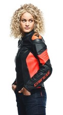 Giacca moto da donna in pelle