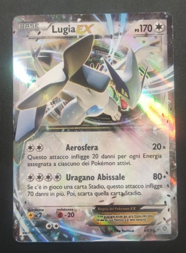 Pokemon lugia - ex, 68/98