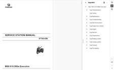 Manuale officina INGLESE