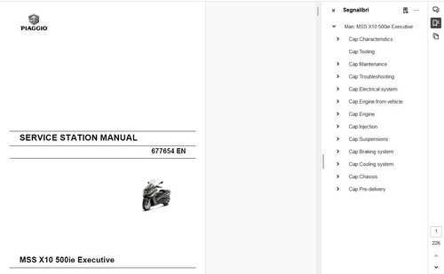 Manuale officina inglese - manuale,