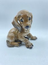 Rosenthal cane Bassotto  Statuetta in Porcellana. Altezza 15 cm. Rara.